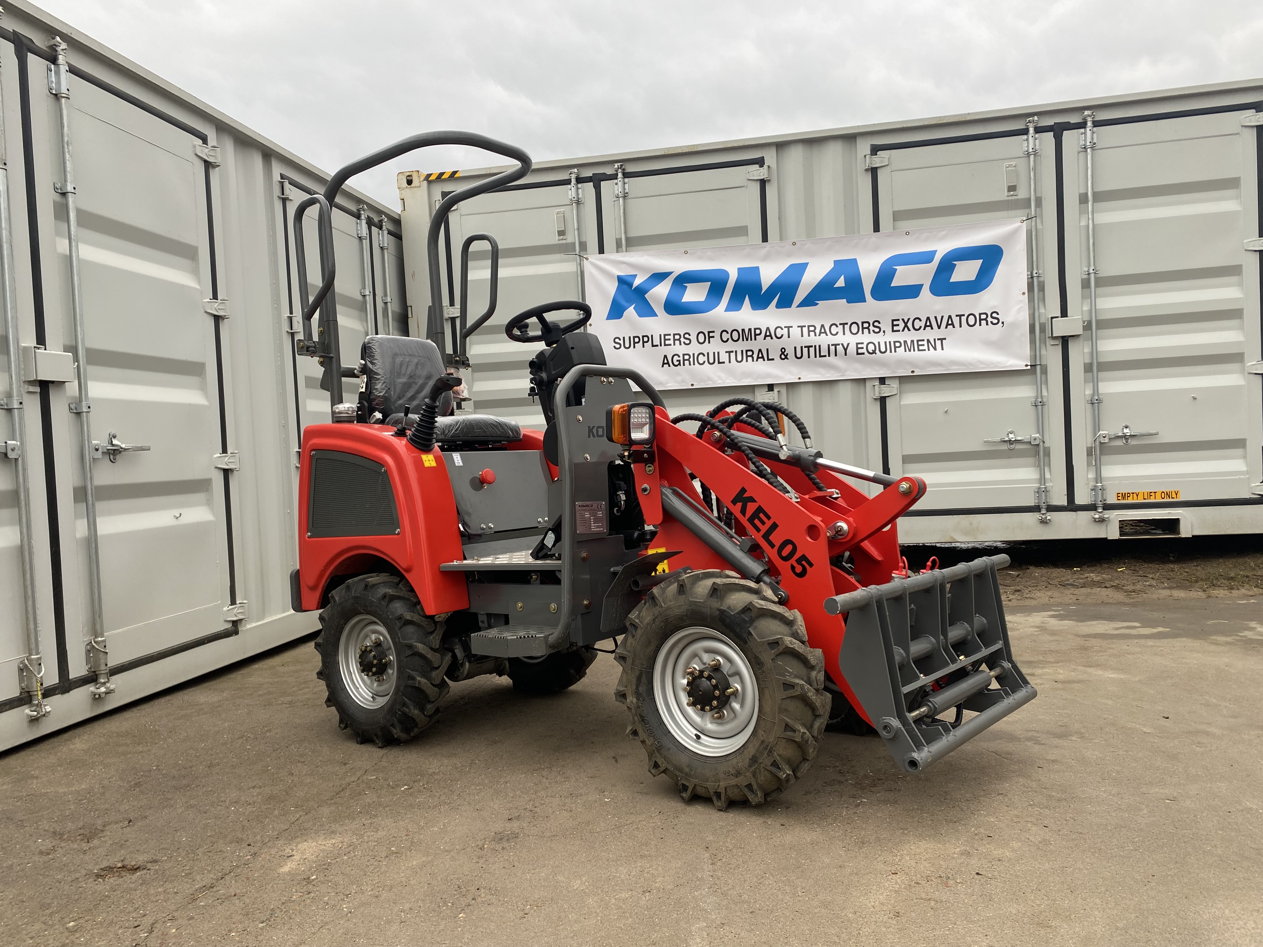 Komaco K11HT Telescopic Loader - Komaco Compact Machinery Company